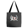 always five acting as one Tote Bags
