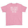 will squat for peanut butter Youth Tee