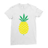 pineapple Ladies Fitted T-Shirt