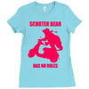 bear has no rules Ladies Fitted T-Shirt