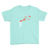 banksy headshot butterfly Youth Tee