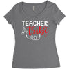 teacher tribe Women's Triblend Scoop T-shirt