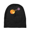 pluto hearts charon Baby Beanies