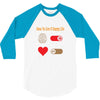 How To Live A Happy Life 3/4 Sleeve Shirt