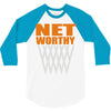 net worthy basketball 3/4 Sleeve Shirt