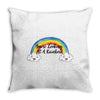 You're Looking At A Rainbow Throw Pillow