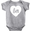 little mix logo heart Baby Bodysuit