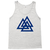 valknutr knoten der gefallenen odin nordisch symbol aspekte wotan Tank Top