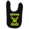 vegan pirate Baby Bibs