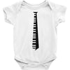 piano tie Baby Onesie