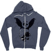 po ink Zipper Hoodie