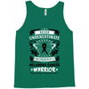 Never Underestimate the Strength of a Melanoma Cancer Warrior Tank Top