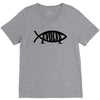 evolve t shirt small funny evolution science atheist darwin atheism fi V-Neck Tee