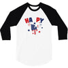 4th of July 3/4 Sleeve Shirt