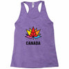 Canada Leaf LGBT Racerback Tank