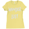 wanderlust Ladies Fitted T-Shirt
