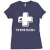 i'm with player Ladies Fitted T-Shirt