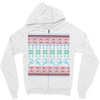 christmas ugly Zipper Hoodie