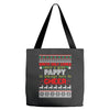 Santa Only Comes Once A Year Pappy Is Always Here To Cheer Tote Bags