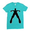 fortnite 5 Ladies Fitted T-Shirt