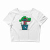 plant house Crop Top