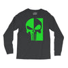 mad engine marvel brand punisher scar glow in the dark Long Sleeve Shirts