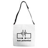has potential Adjustable Strap Totes