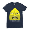 Unacceptable Ladies Fitted T-Shirt