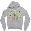 sea the symmetry Zipper Hoodie