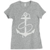 anchors aweigh Ladies Fitted T-Shirt