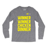 Winner Winner Chicken Dinner Pubg Long Sleeve Shirts