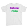 mardi gras princess Youth Tee