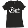 pinch and roll Ladies Fitted T-Shirt