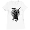 reaper skater Ladies Fitted T-Shirt