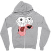 personnage de cartoon Zipper Hoodie