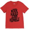 Work Hard, Stay Humble V-Neck Tee