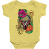 boba flower Baby Onesie