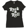 ruck and roll Ladies Fitted T-Shirt