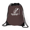 may the brakes be with you Drawstring Bags