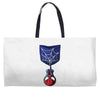 spider man pocket Weekender Totes