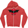 red batman Zipper Hoodie