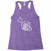 boosted turbo snail Racerback Tank