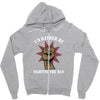 id rather be fighting the man Zipper Hoodie