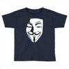 v per vendetta face film horror cinema&amp;tv Toddler T-shirt