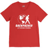 Backpacker Let's Explore The World V-Neck Tee