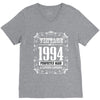 vintage made in 1994 perfectly aged a living legend V-Neck Tee