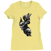 Kuru kafalar Ladies Fitted T-Shirt