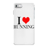 i love running iPhone 7 Case