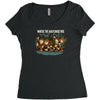 where the halflings are Women's Triblend Scoop T-shirt