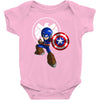 mega capt Baby Onesie